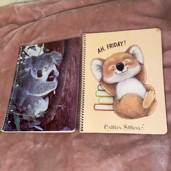 Vintage Koala Notebooks Critter Sitters & ST.REGIS Nifty Notebook “The World of - Picture 2 of 8